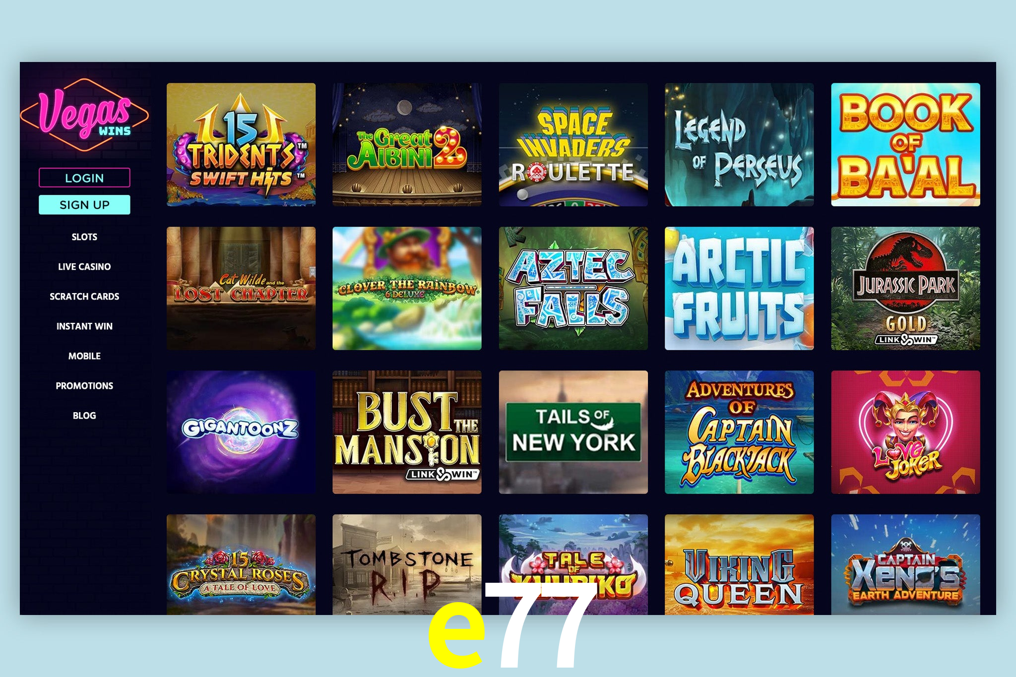 Slot Games e77